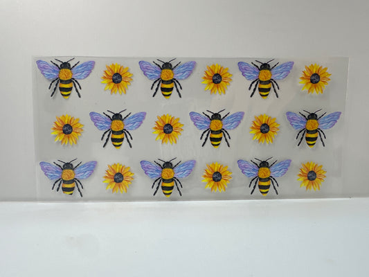 F897 bees and sunflowers