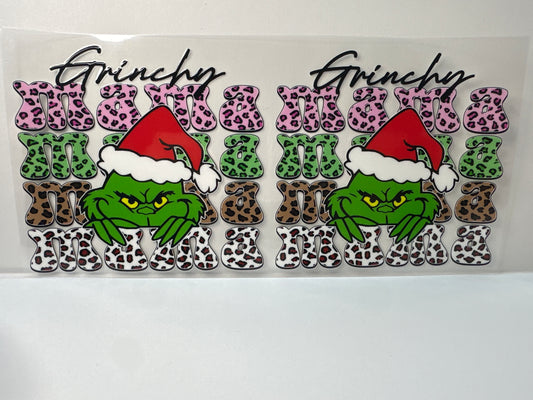 F659 grinchy mama Christmas