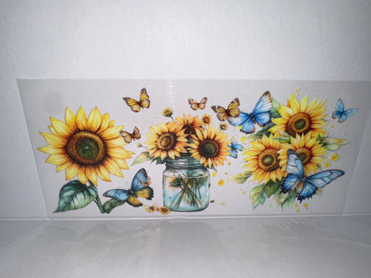 H2288 Butterflies and flowers