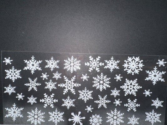 G1135 white snowflakes Christmas