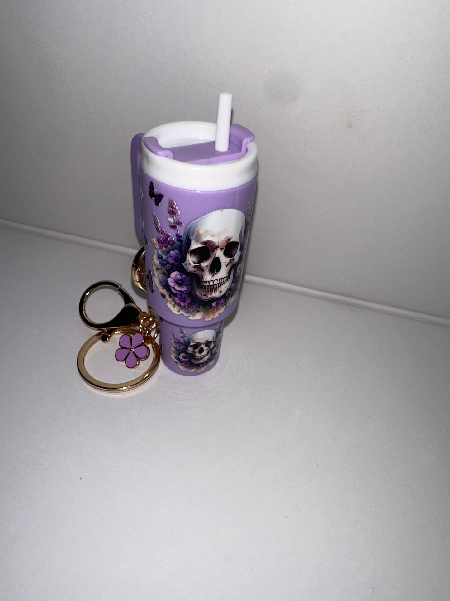 Mini tumbler keychain