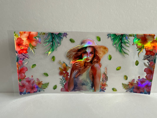 H2340 Metallic Summer vibes Girl
