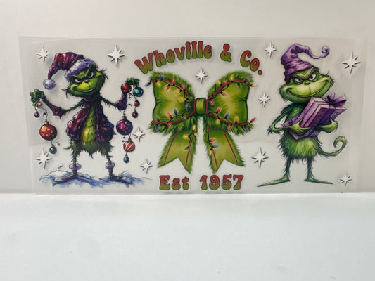 F870 Whoville and Company grinch Christmas