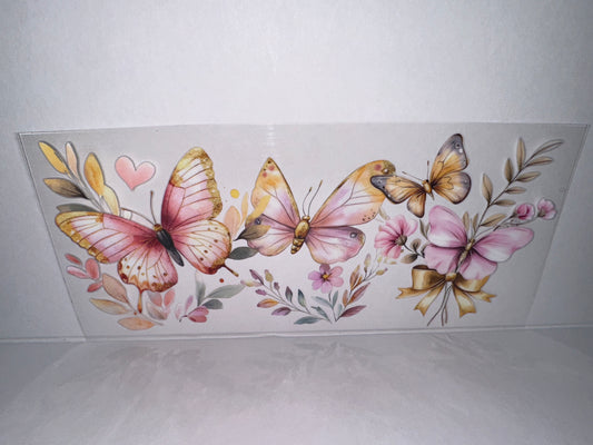 H2285 Butterflies and flowers