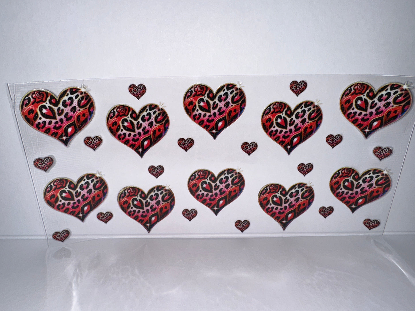 H1593  Animal Print Heart