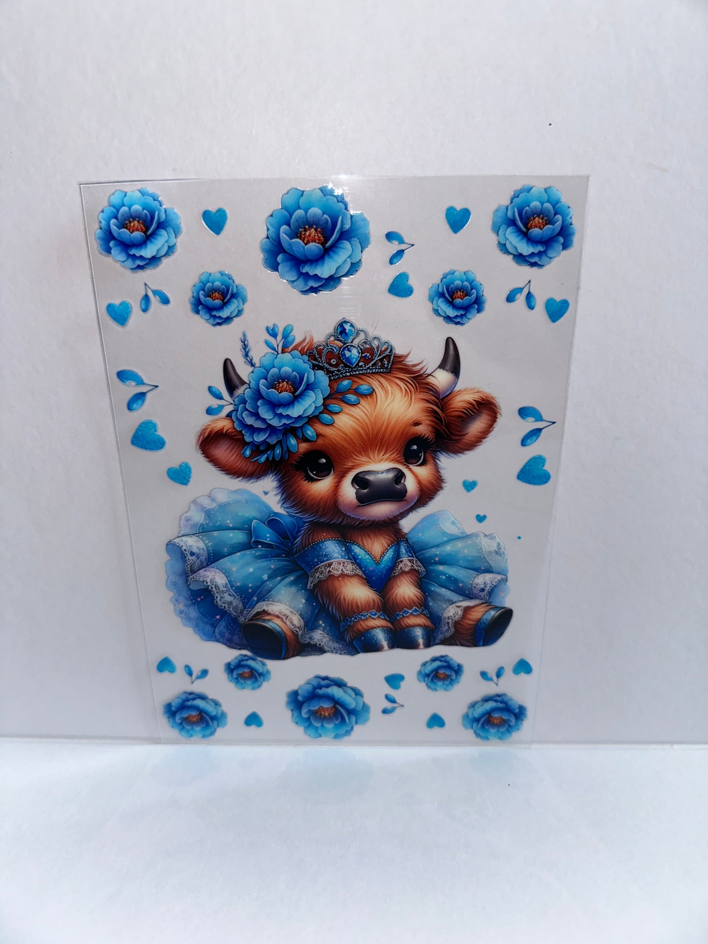 H2042 20/24oz Blue Tutu Cow