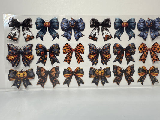 F143 Halloween bows