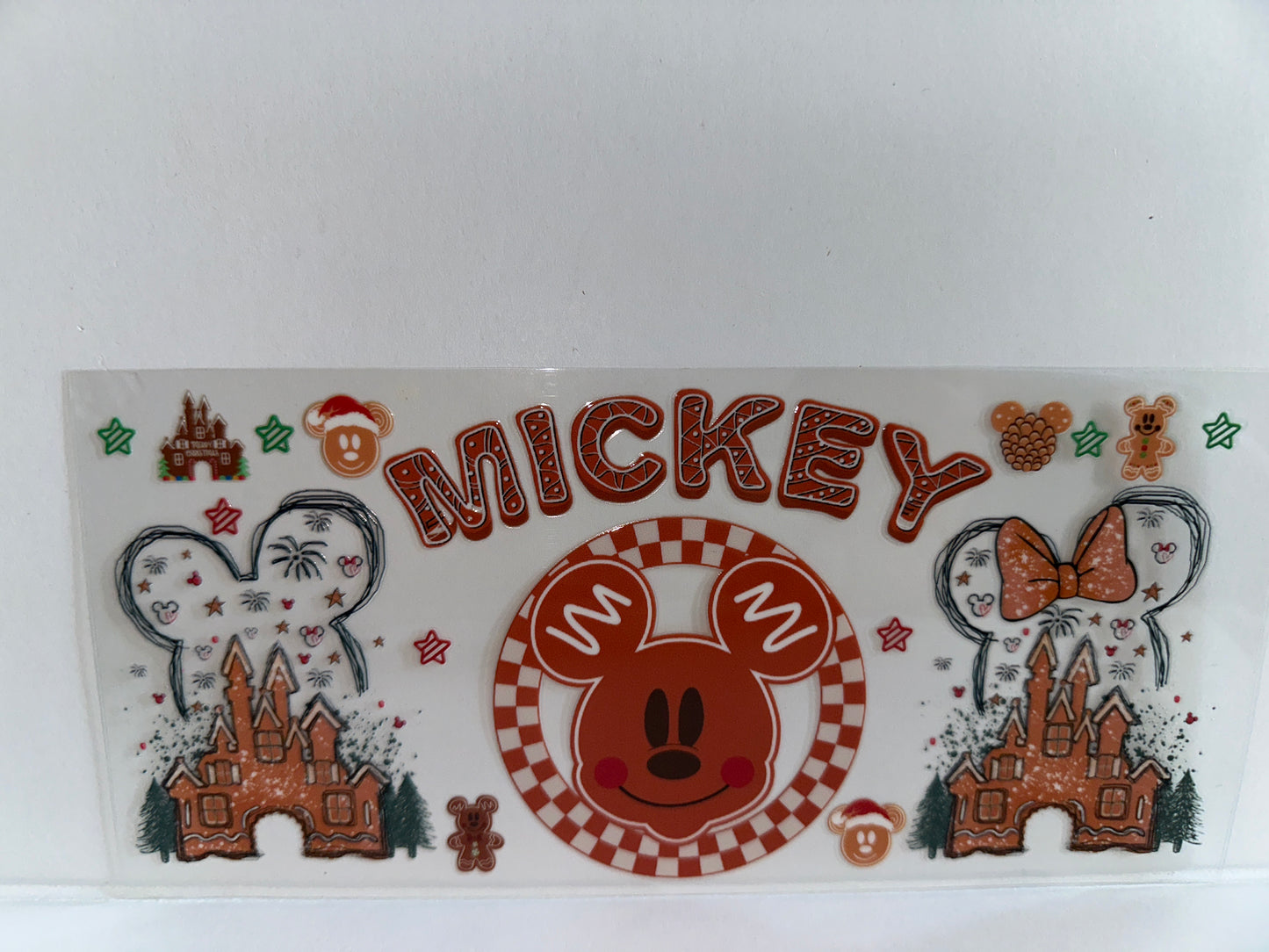G1120 Mickey Mouse gingerbread Christmas