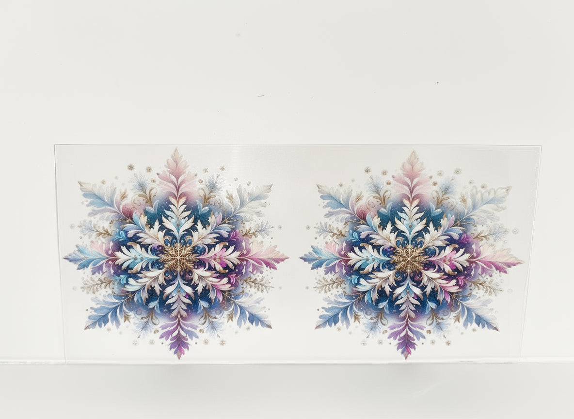 H742 Floral Snowflake