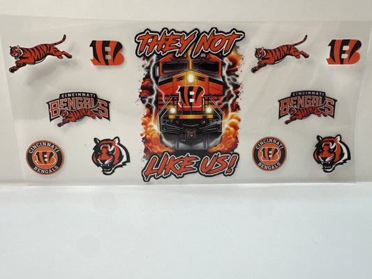 F510 NFL football Cincinnati Bengals they not like us