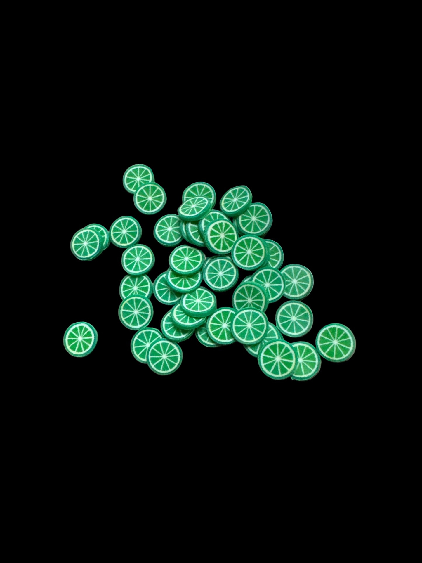 Lime Clay – Shaped Glitter 8g | Luxy Customs