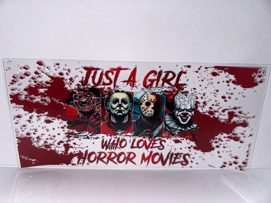 H2493 Just a girl who loves  Horror