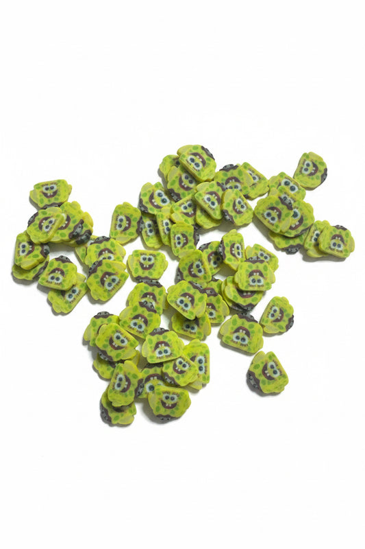 SpongeBob Clay – Shaped Glitter 8g | Luxy Customs