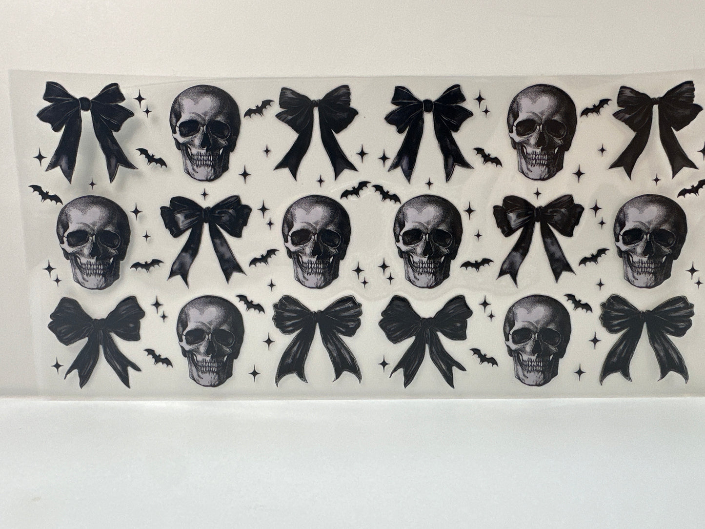 F880 Halloween skulls, bows, and bats