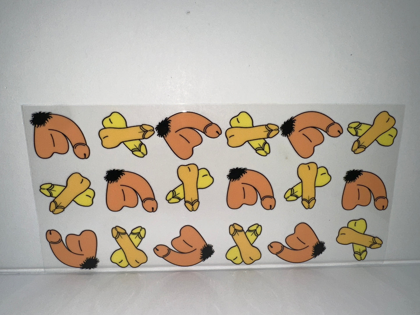 H180 Orange and yellow little Richard, After dark