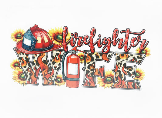 H732 Profession Firefighter wife