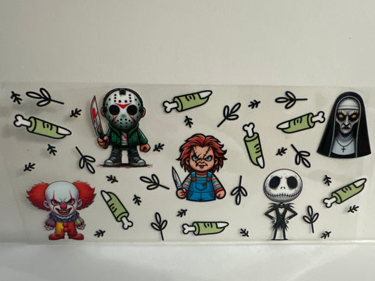 H116 horror characters, horror