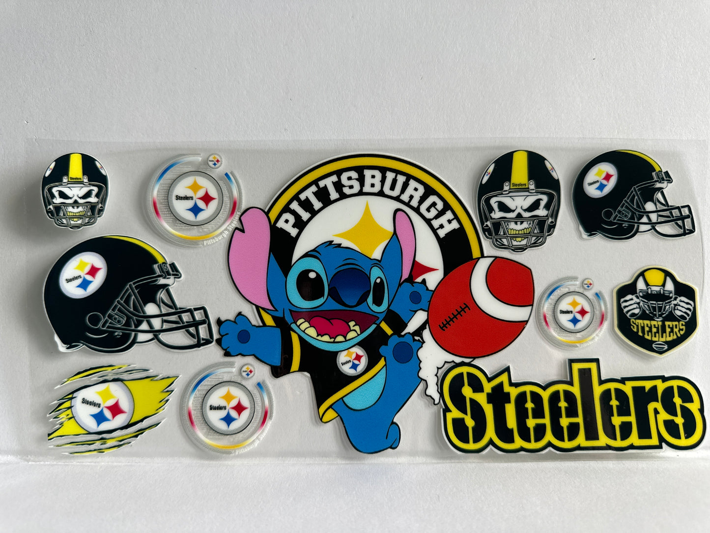 G1307 NFL football Steelers stitch
