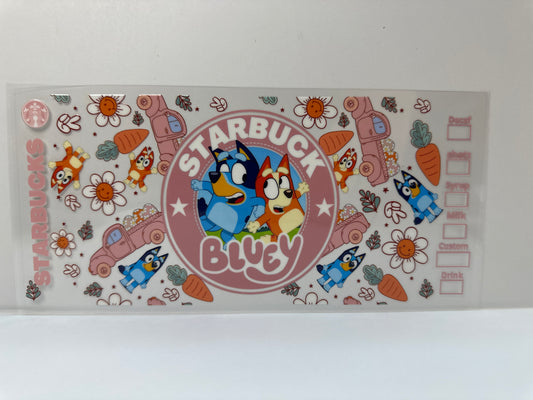 F587 Bluey Starbucks