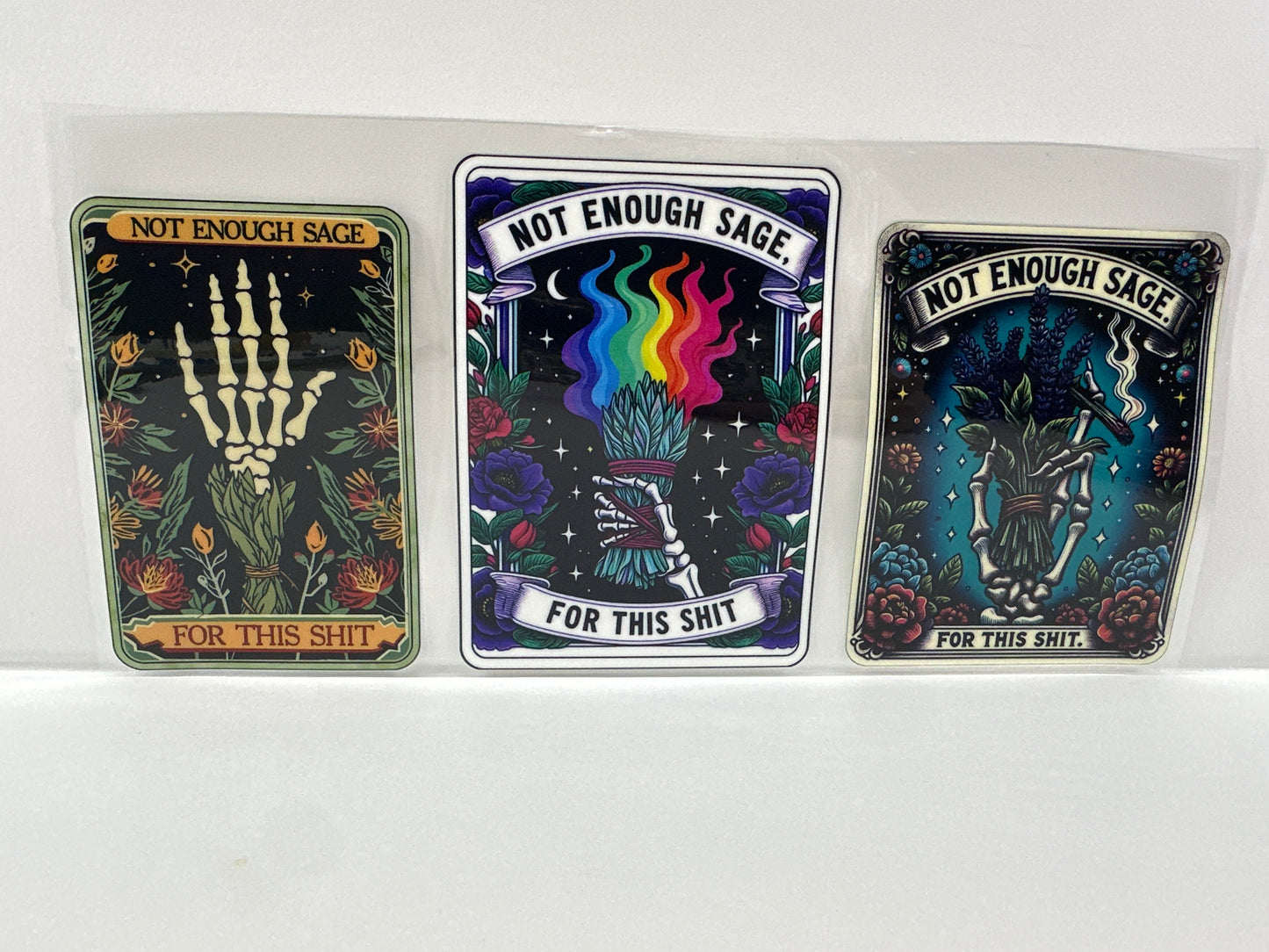 G568 not enough sage for this shit tarot card