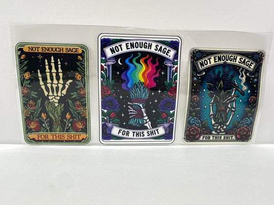 G568 not enough sage for this shit tarot card