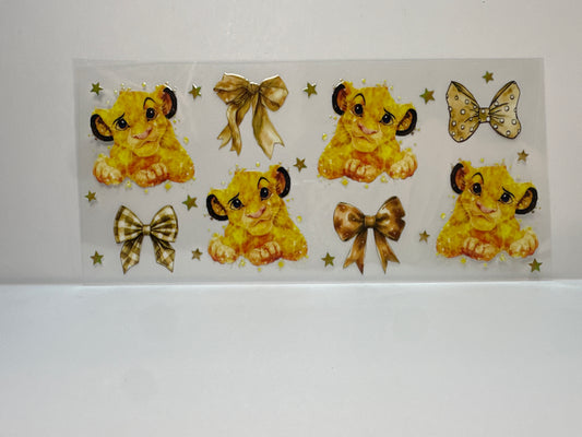 F418 Disney lion King Simba with bows