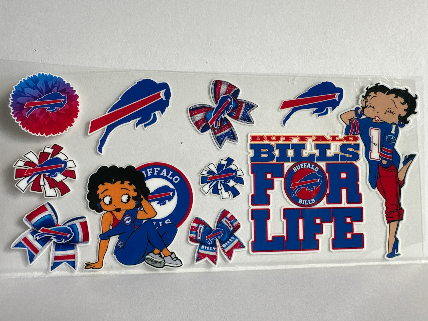 G1285 NFL football Buffalo Bills Betty Boop