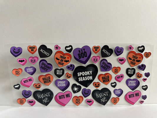 G908 Halloween Hearts