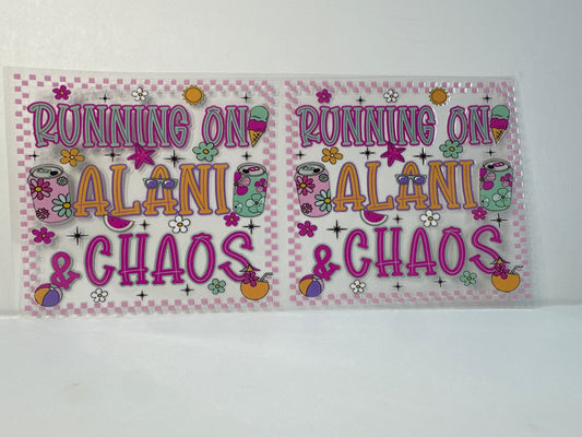 G13 running on Alani and chaos