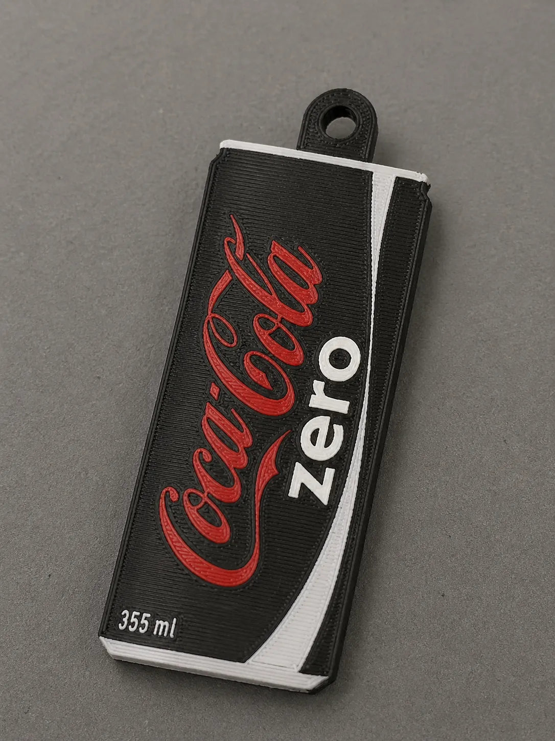 Soda-Inspired Can Opener / Nail Saver Keychain