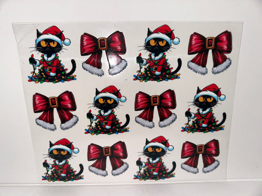 H782 Christmas Angry Cat 24oz