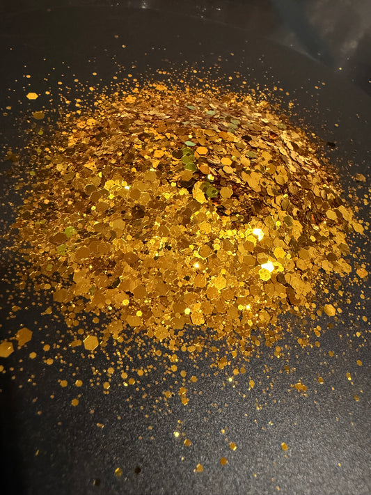 Classy Brassy | Chunky Glitter | 2oz