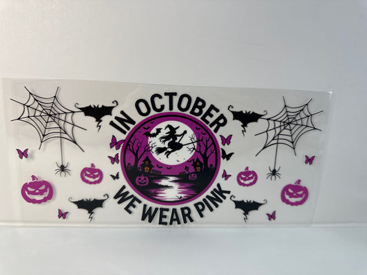 G129 in October we wear pink Halloween