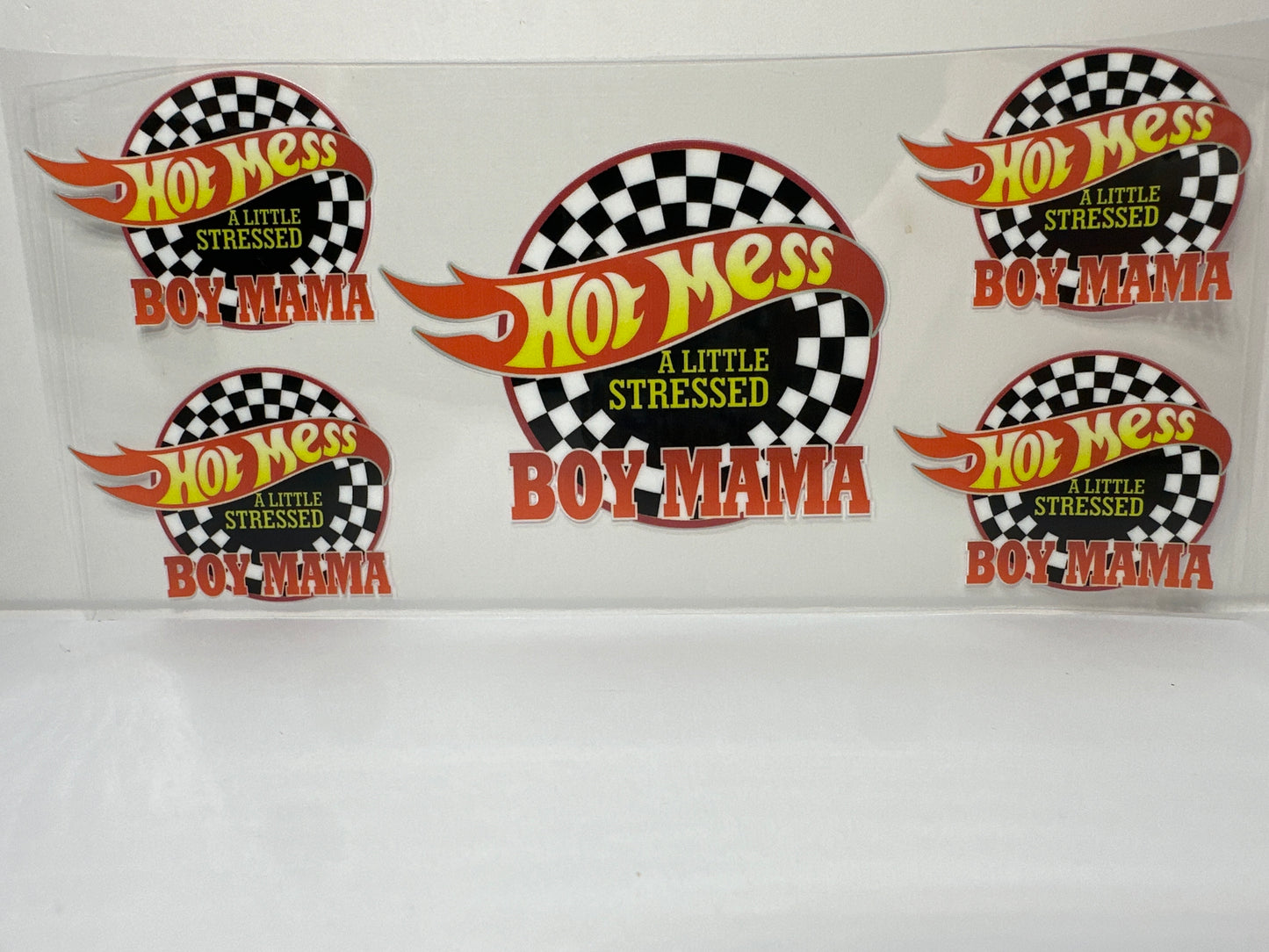 F237 Hot Mess A Little Stressed Boy Mama