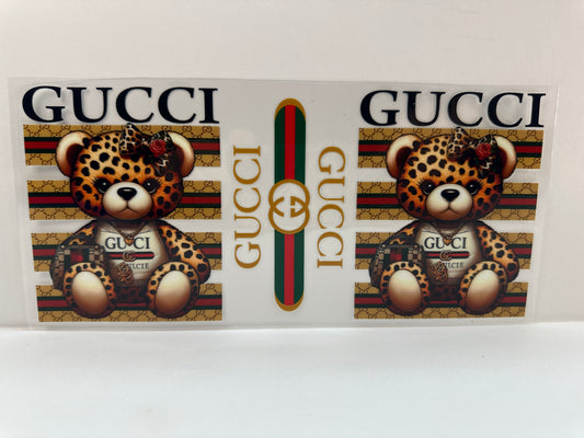 F921 bear, Gucci, designer inspired