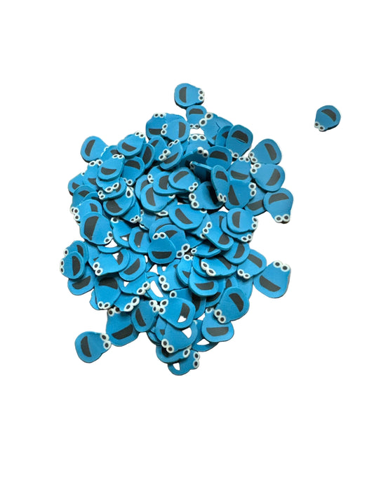 Cookie Monster Clay – Shaped Glitter 8g | Luxy Customs