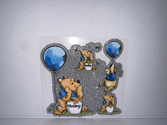 H1979 Glitter Wrap Disney Pooh