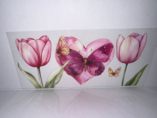 H2297 Butterflies and flowers