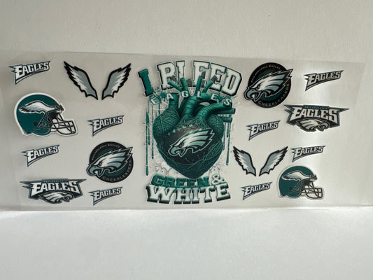 G758 NFL football Eagles