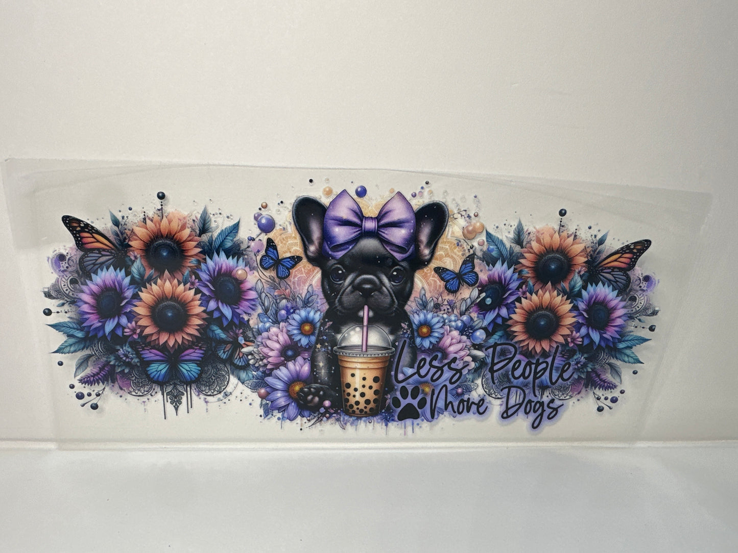 G331 Frenchie bulldog less people more dogs