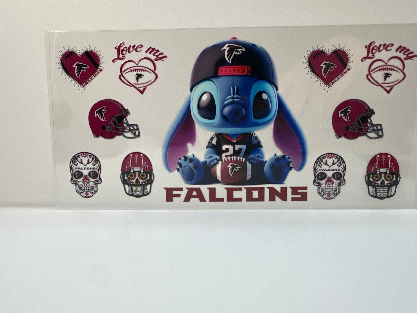 F505 NFL football Falcons stitch