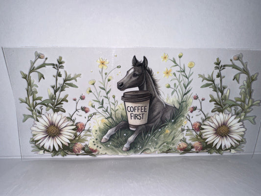 H1667 Coffee First Horse