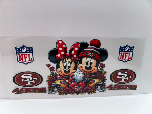 H2537 NFL Mickey 49ers