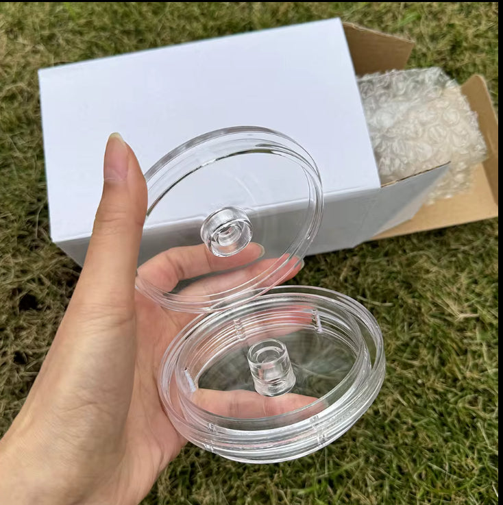 ❄️ 24oz Acrylic Snow Globe Tumbler
