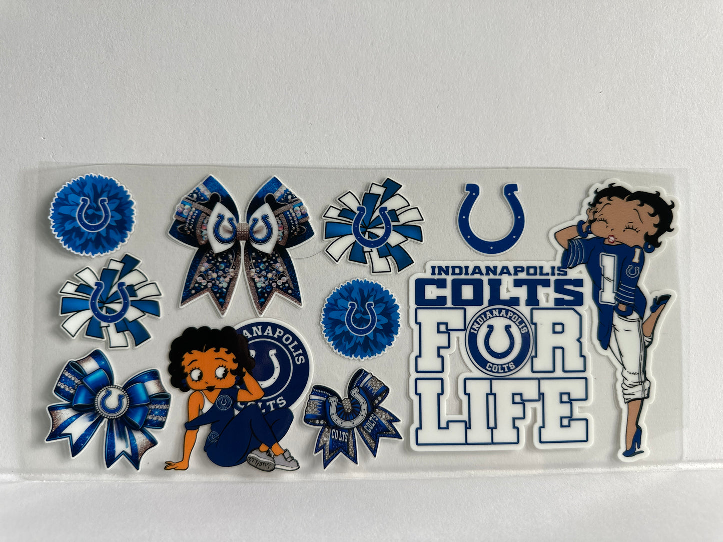 G1295 NFL football colts Betty Boop