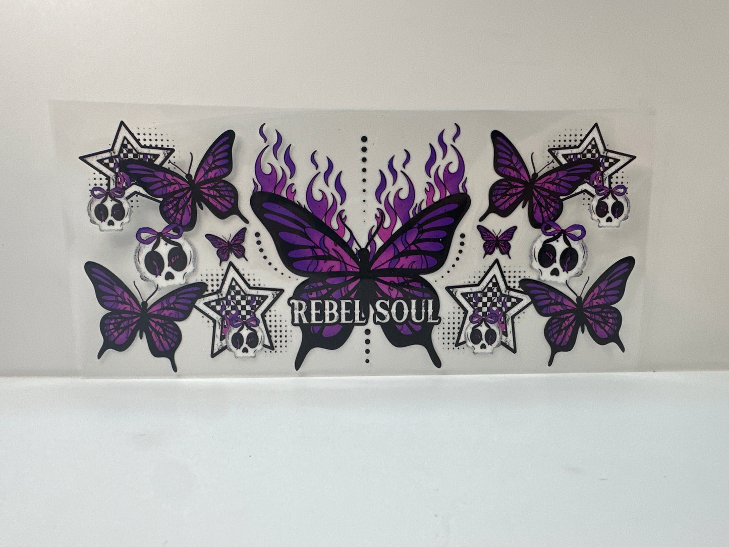 F862 Rebel Soul butterfly purple