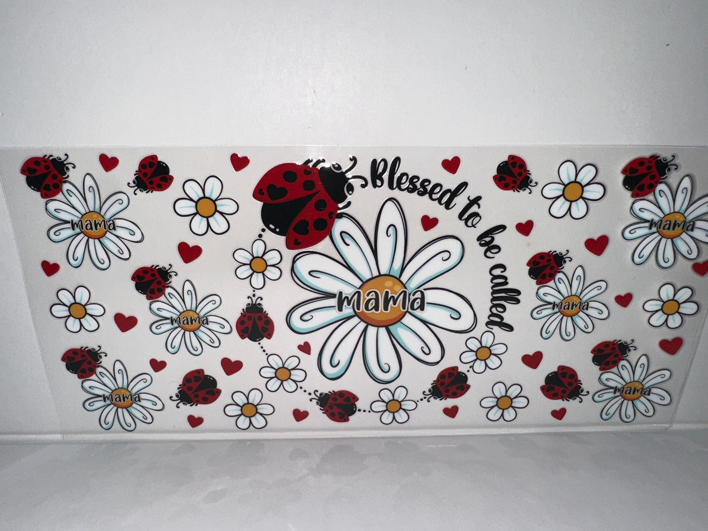 G1247 mama blessed to be called mama with ladybugs