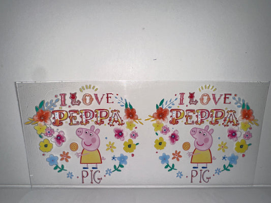 H424 I love Peppa Pig