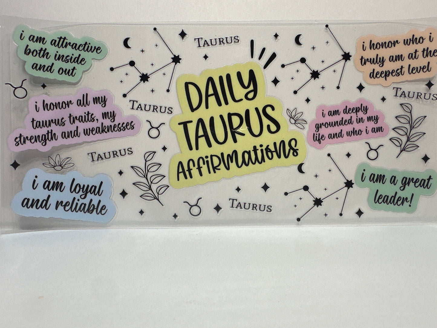 F111 daily Taurus affirmations horoscope