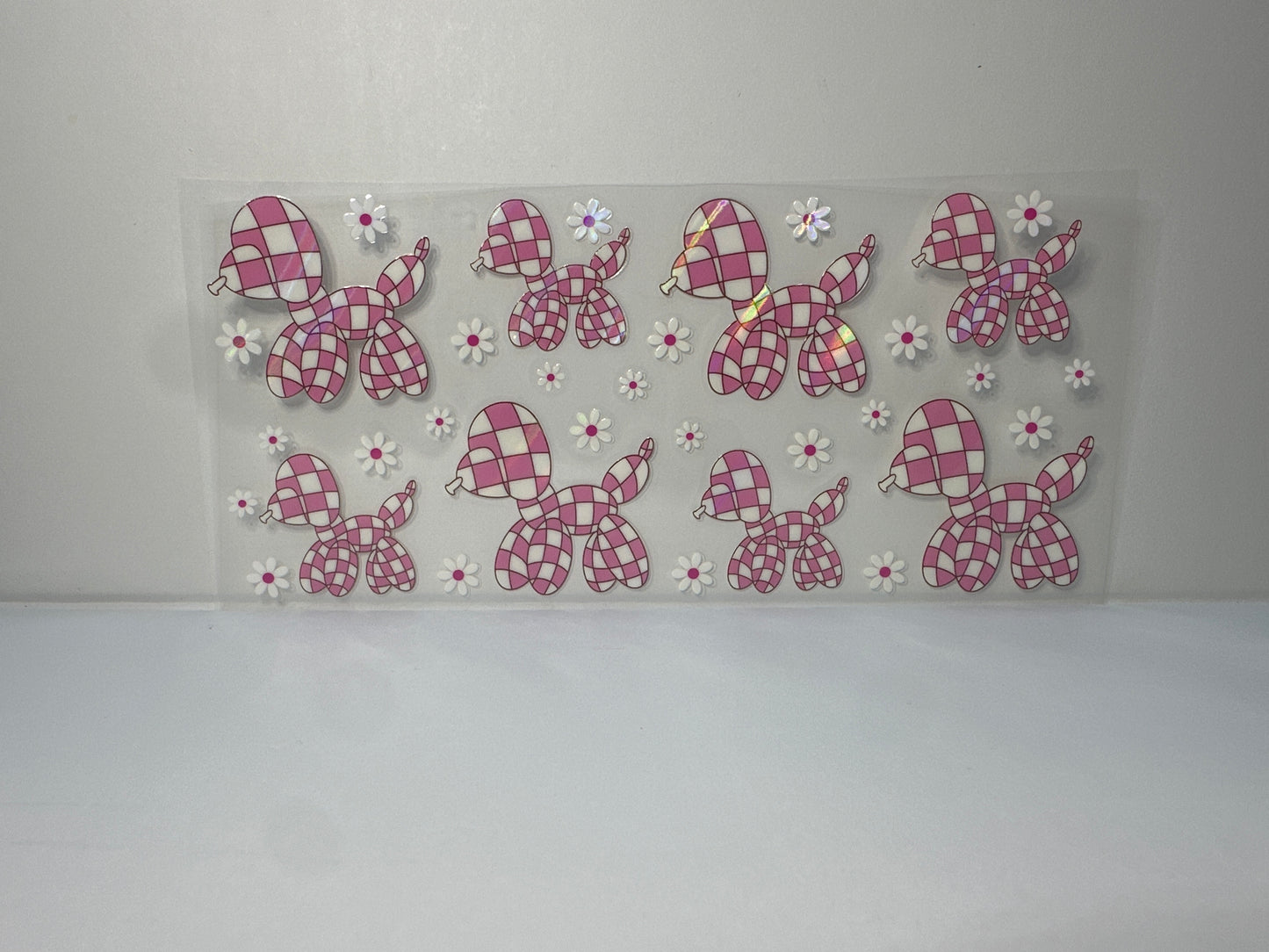 F 96 balloon dog holographic